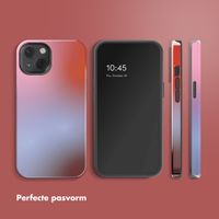 Selencia Vivid Backcover met MagSafe Apple iPhone 13 - Gradient Soft Blush