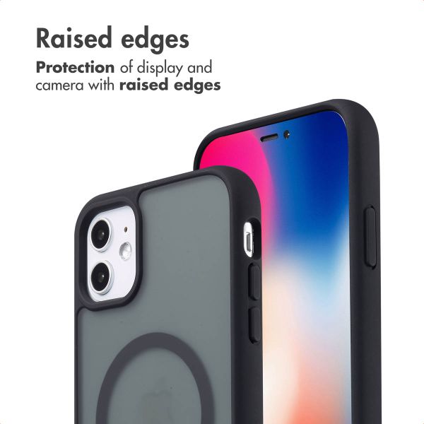 imoshion Colour Guard Back Cover with MagSafe Apple iPhone 11 - Black