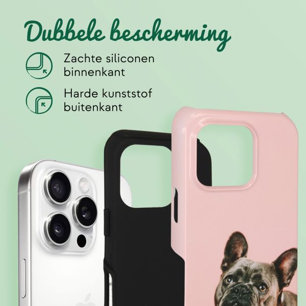 Ontwerp je eigen tough case Apple iPhone 16 Pro - Wit