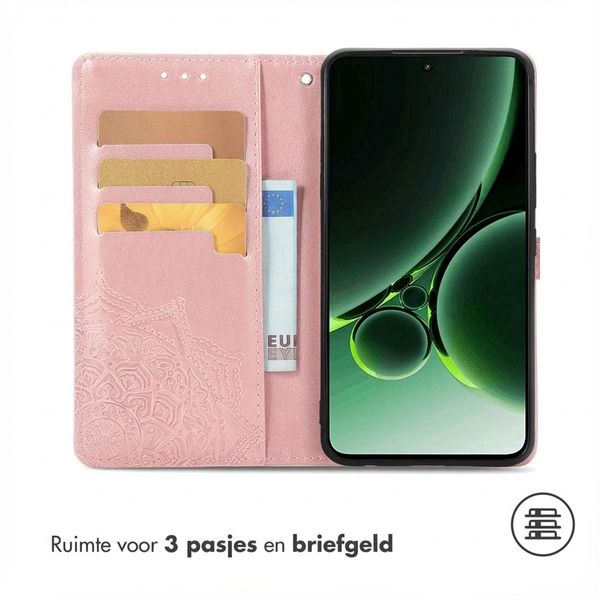 imoshion Mandala Bookcase OnePlus Nord 3 - Rosé Goud