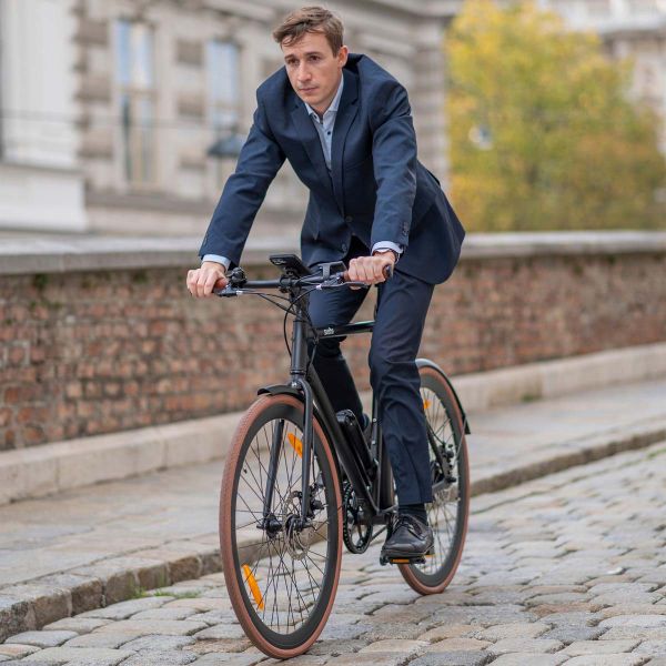 SP Connect Bike Bundle II - Telefoonhouder fiets iPhone 12 (Pro) - Zwart