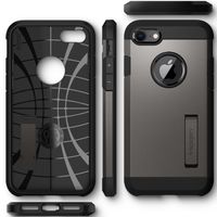 Spigen Tough Armor Backcover Apple iPhone SE (2022 / 2020) - Gunmetal