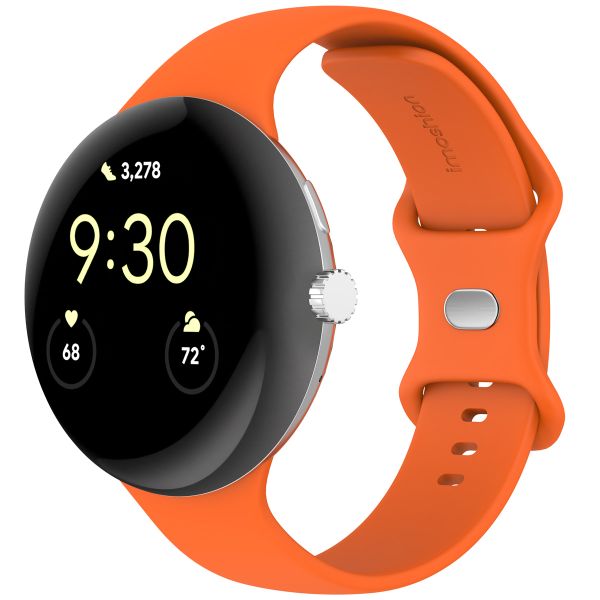 imoshion Siliconen bandje Google Pixel Watch 3 - 45 mm - Maat S - Oranje