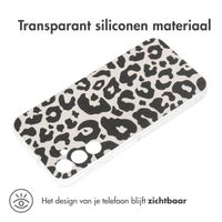 imoshion Design hoesje Samsung Galaxy A25 (5G) - Leopard Transparent