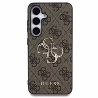Guess 4G Metal Logo Backcover Samsung Galaxy S25 - Bruin