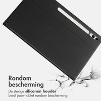 Accezz Classic Tablet Case Samsung Galaxy Tab S10 Plus / Tab S9 FE Plus / Tab S9 Plus - Zwart