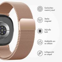 imoshion Milanees magnetisch bandje Samsung Galaxy Watch 8 (40/44mm) / Classic (46mm) - Rosé Goud