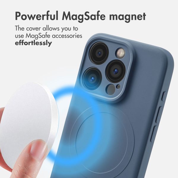 imoshion Colour Back Cover with MagSafe Apple iPhone 15 Pro - Dark Blue
