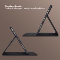 Selencia Riva Bookcase Apple iPad Air 11 inch (2025) M3 / (2024) M2 / Air 5 (2022) / Air 4 (2020) - Zwart