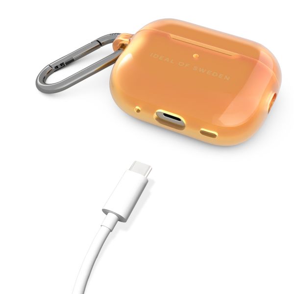 iDeal of Sweden Clear Case Apple AirPods Pro - Orange Spritz