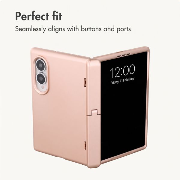 imoshion Colour Back Cover with Stand Samsung Galaxy Z Fold 8 - Gold