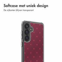 imoshion Design hoesje Samsung Galaxy S24 - Crush Check Coral Dust