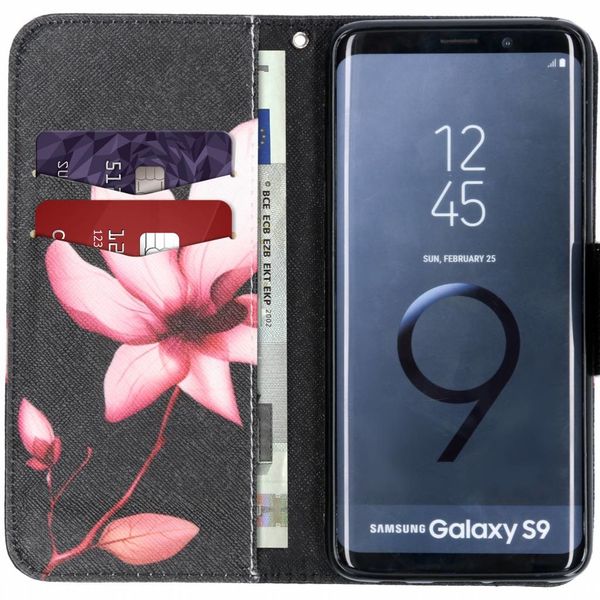 Design Softcase Bookcase Samsung Galaxy S9