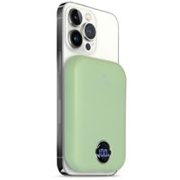 imoshion Magnetic Powerbank 10.000 mAh - Draadloze powerbank - Quick Charge en Power Delivery - Mintgroen