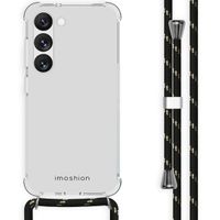 imoshion Backcover met koord Samsung Galaxy S23 - Zwart / Goud