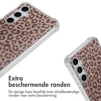 imoshion Design hoesje met koord Samsung Galaxy A55 - Leopard Mood