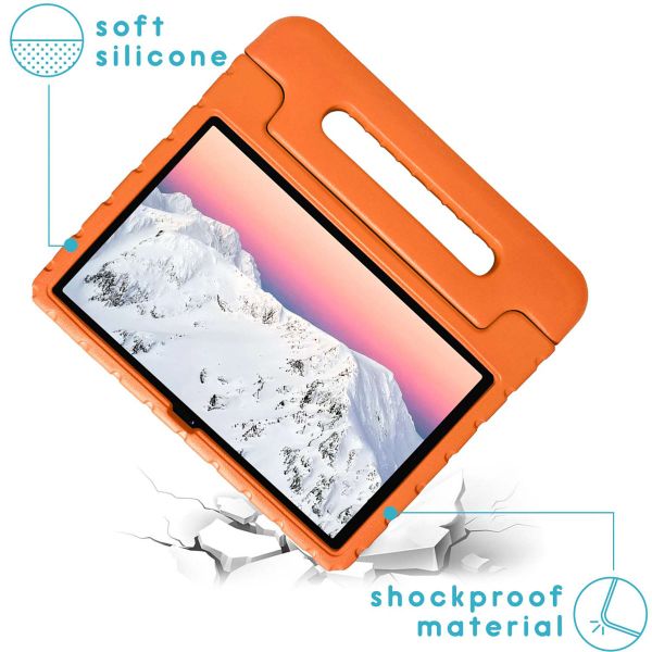 imoshion Kidsproof Backcover met handvat Lenovo Tab P11 / P11 Plus - Oranje