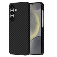 Accezz MagSafe Kevlar Backcover Samsung Galaxy S24 - Zwart