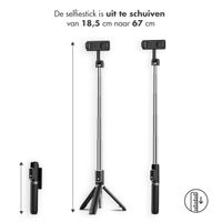 imoshion 2 in 1 Bluetooth Selfie Stick + Tripod