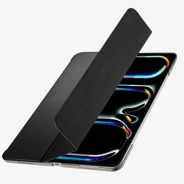 Spigen Smart Fold Bookcase Apple iPad Pro 11 (2025) M5 / (2024) M4 - Zwart