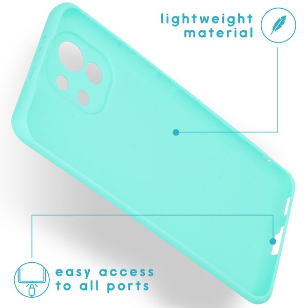 imoshion Color Backcover Xiaomi Mi 11 - Mintgroen