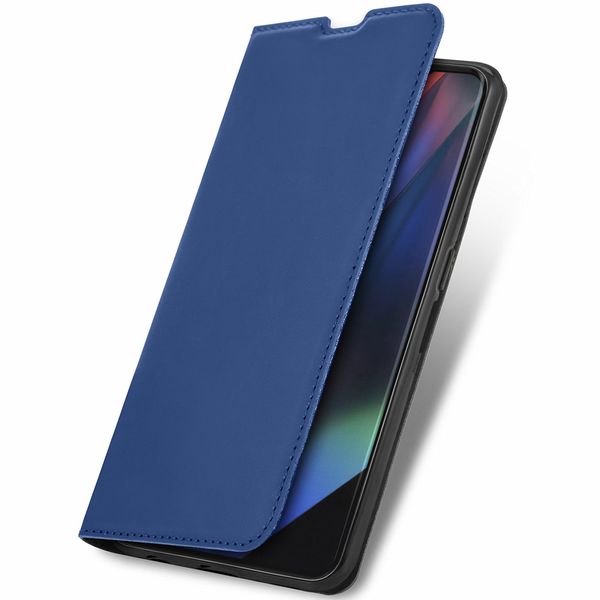 imoshion Slim Folio Bookcase Oppo Find X3 Pro 5G - Donkerblauw