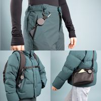 imoshion Uittrekbare Kabel met Karabijnhaak en Telefoonpad - Zwart