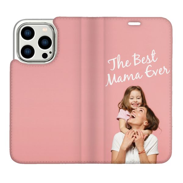 Ontwerp je eigen Apple iPhone 14 Pro gel bookcase hoes