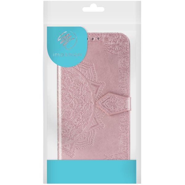 imoshion Mandala Bookcase Samsung Galaxy A72 - Rosé Goud