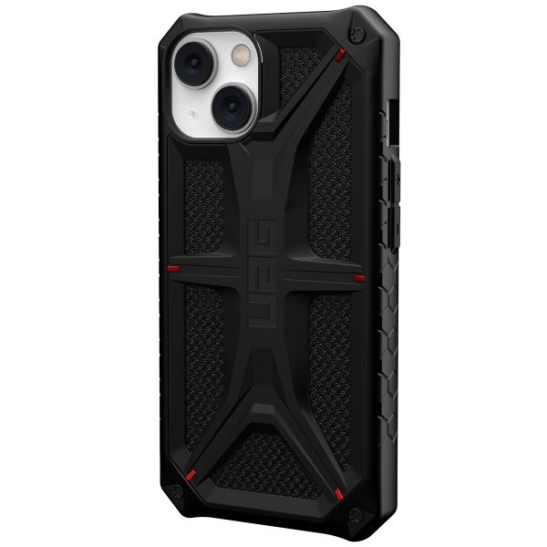 UAG Monarch Backcover Apple iPhone 14 - Kevlar Black