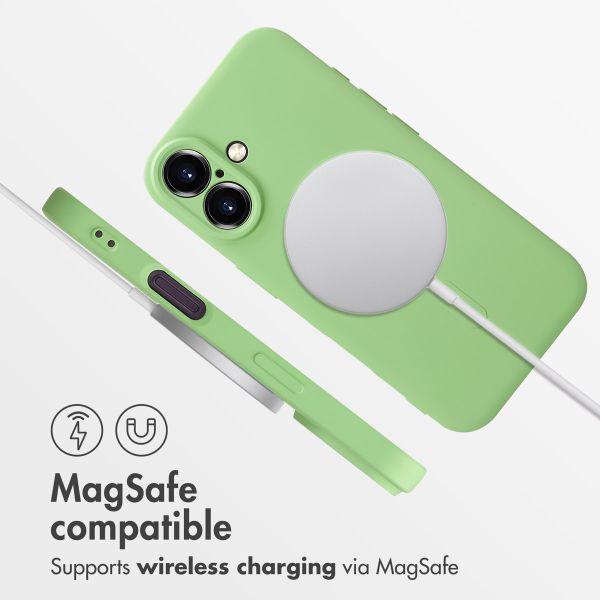 imoshion Colour Back Cover with MagSafe Apple iPhone 16 - Green