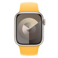 Apple Sport Band Apple Watch Series 1 t/m 9 / SE (38/40/41 mm) | Series 10 / 11 (42 mm) - Maat M/L - Sunshine
