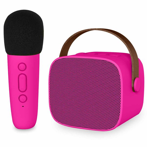 imoshion Kids Karaoke Set - Speaker en microfoon - Hot Pink