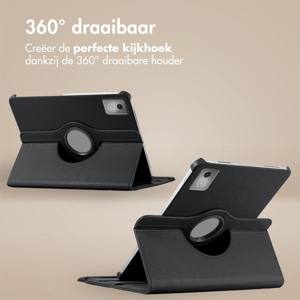 imoshion 360° draaibare Bookcase Lenovo Idea Tab - Zwart