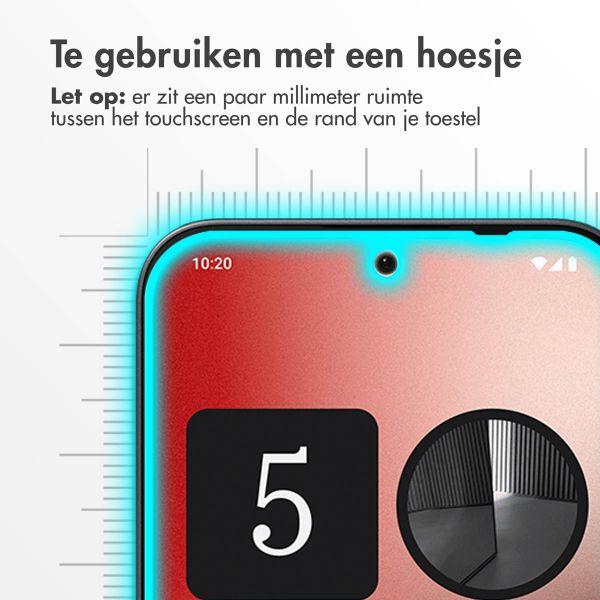 Accezz Gehard Glas Screenprotector Nothing Phone (2a) / (2a) Plus