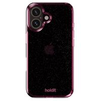 Holdit Glitter Case iPhone 16 - Pink