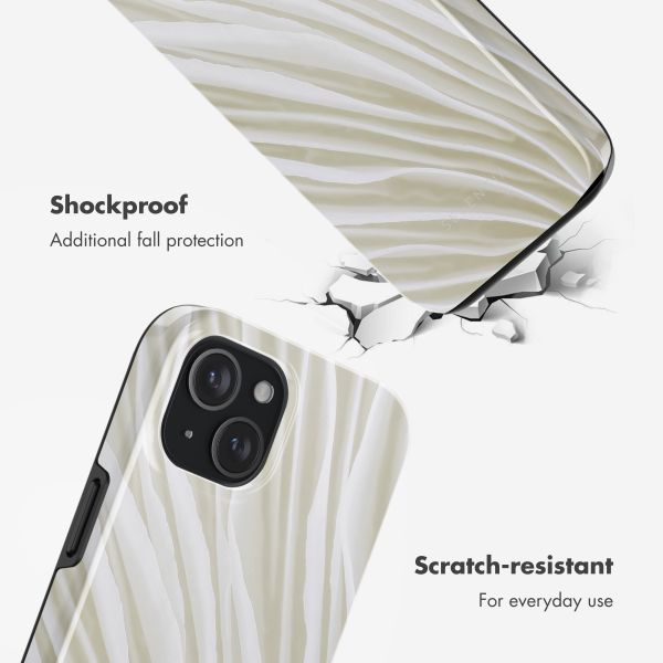 Selencia Vivid Back Cover with MagSafe Apple iPhone 15 - Nature Light Brown
