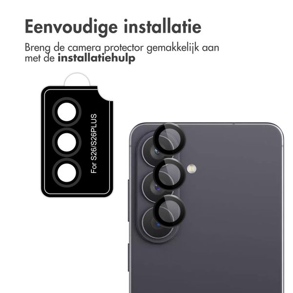 imoshion 2 Pack Camera lens protector Samsung Galaxy S26 Ultra - Black