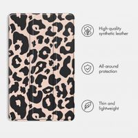 imoshion Design Trifold Case Apple iPad Mini 7 (2024) / iPad Mini 6 (2021) - Leopard