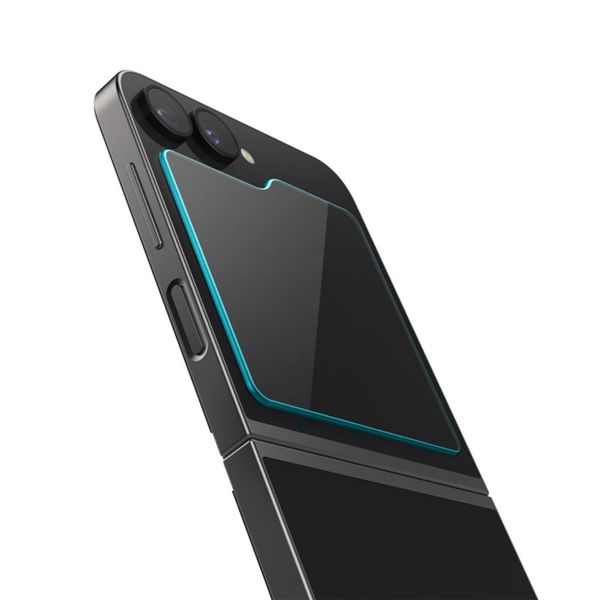 Spigen GLAStR EZ Fit Screenprotector 2 Pack + Applicator Samsung Galaxy Z Flip 6 / Flip 7 FE