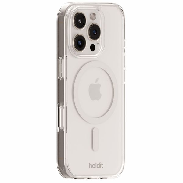 Holdit MagSafe Case Apple iPhone 16 Pro Max - Transparent / White