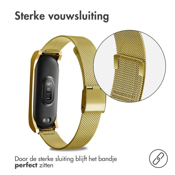 imoshion Milanees bandje Xiaomi Mi Band 7 - Goud