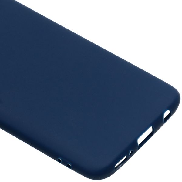 imoshion Color Backcover Samsung Galaxy A40 - Donkerblauw