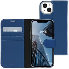 Accezz Wallet Softcase Bookcase Apple iPhone 14 Plus - Donkerblauw
