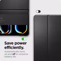 Spigen Smart Fold Bookcase Apple iPad Pro 11 (2025) M5 / (2024) M4 - Zwart