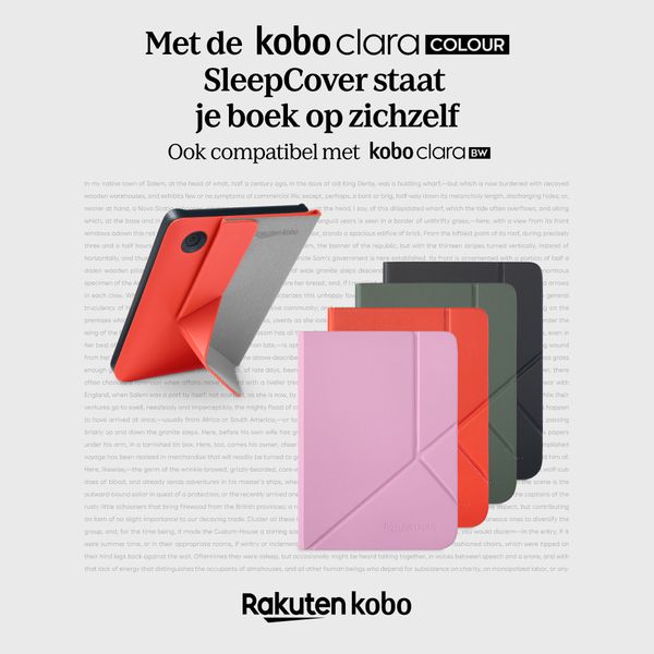 Kobo SleepCover Kobo Clara Colour / BW - Black