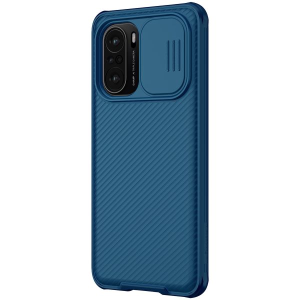 Nillkin CamShield Pro Case Xiaomi Poco F3 - Blauw