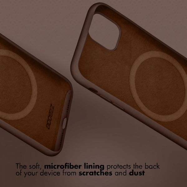 Accezz Liquid Silicone Back Cover Samsung Galaxy A37 (5G) - New Tea Brown