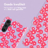 imoshion Design Bookcase Samsung Galaxy A54 (5G) - Dusty Rose Blossoms