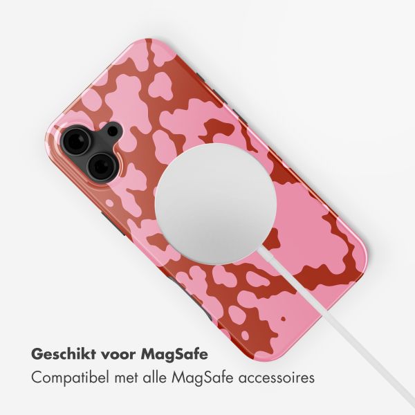 Selencia Vivid Backcover met MagSafe Apple iPhone 16 - Moo’d Blush Pink